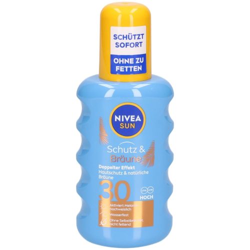 NIVEA SUN, NIVEA SUN - Sun Schutz & Bräune Sonnnenspray LSF 30, Sun Schutz&Bräune Spray LSF 30, 200 ml