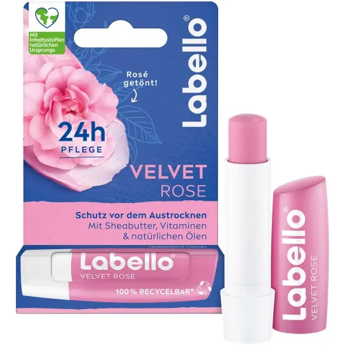 Labello, Labello Velvet Rose Stick (4.8g)