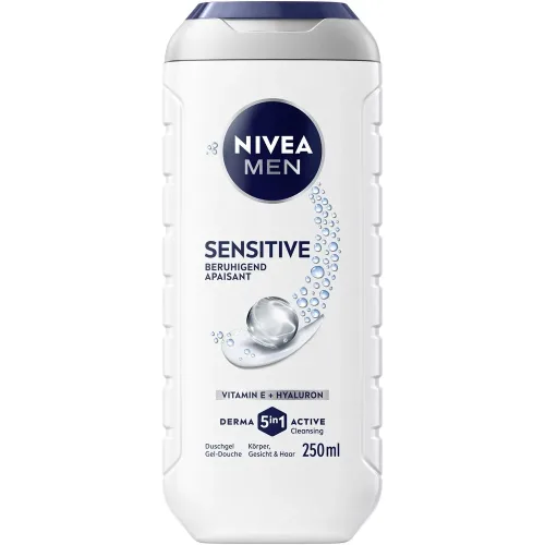 NIVEA MEN, Nivea Men Sensitive 3 in 1 Duschgel (250ml)