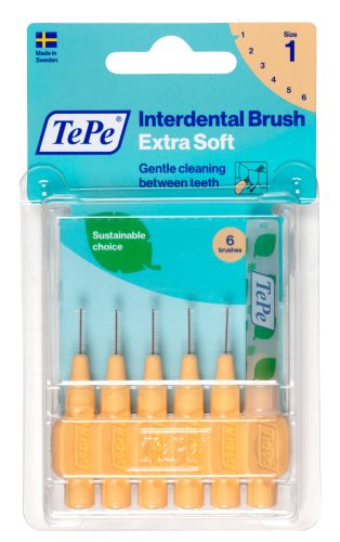 TEPE, TePe Interdental Brush 0.45mm Extra Soft (6 Stk)