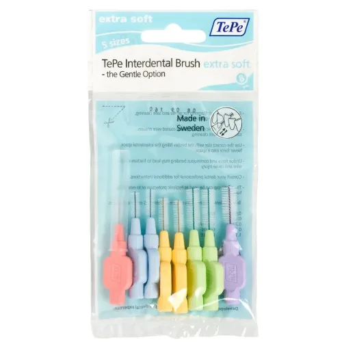 TEPE, TePe Interdental Brush Extra Soft gemischt (6 Stk)