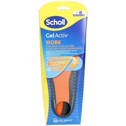 Scholl, Scholl GelActiv Work&Boot Einlegsohlen L GelWave (1 Paar)