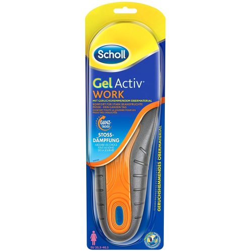 Scholl, Scholl - GelActiv Work & Boot S Einlegesohlen mit GelWave-Technologie, 1 Paar