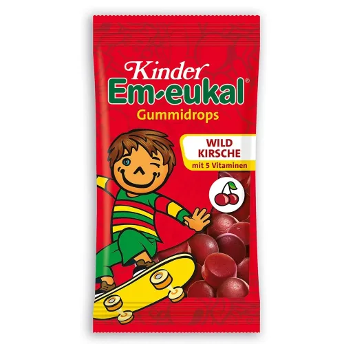 Kinder Emeukal, Kinder Emeukal Gummidrops Wildkirsche (75g)