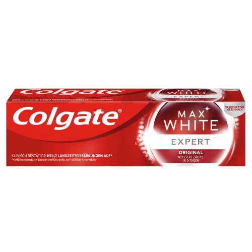 impo, Colgate Max White Expert Original Zahnpasta gegen Langzeitverfärbungen