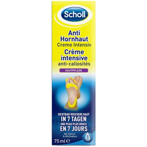 Scholl, SCHOLL Anti-Hornhaut Creme Intensiv (75ml)