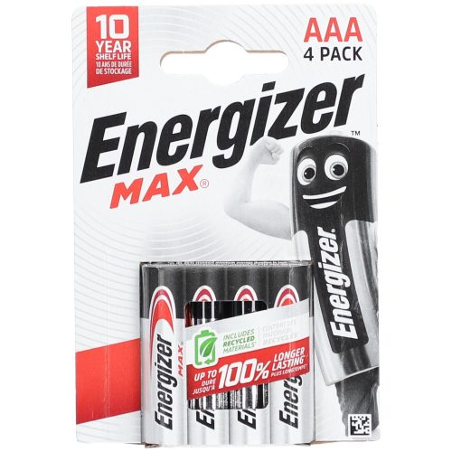 Energizer, ENERGIZER Batterien Max AAA 1.5V LR03/AM4 4 St&uuml;ck
