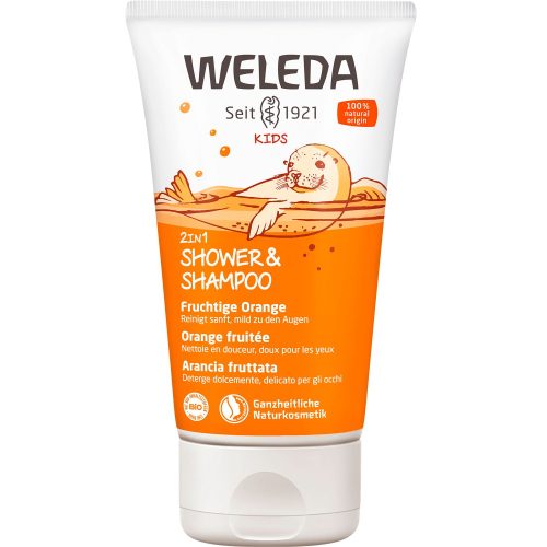 Weleda, WELEDA KIDS 2in1 Shower&Shampoo Frucht Oran 150 ml
