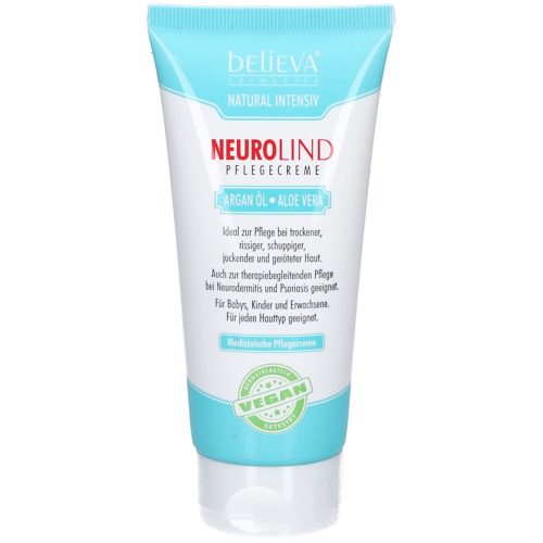 Believa Cosmetics, Believa Natural Intensive Hautcreme Neurodermitis und Psoriasis (100ml)