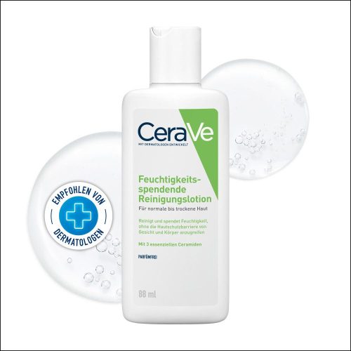 CeraVe, CeraVe - Feuchtigkeitsspendende Reinigungslotion, 88 ml