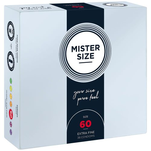 Mister Size, Mister Size -  60, 36STK, Transparent