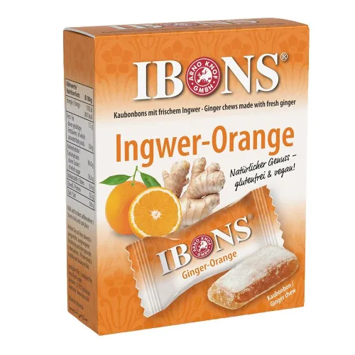 IBONS, Ingwer-Orange Bonbon