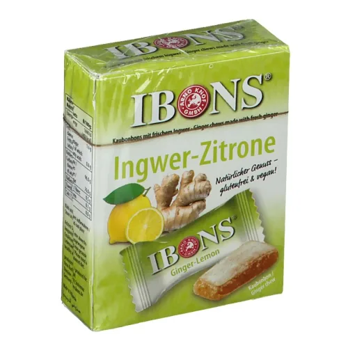 IBONS, Ingwer-Zitrone Bonbon