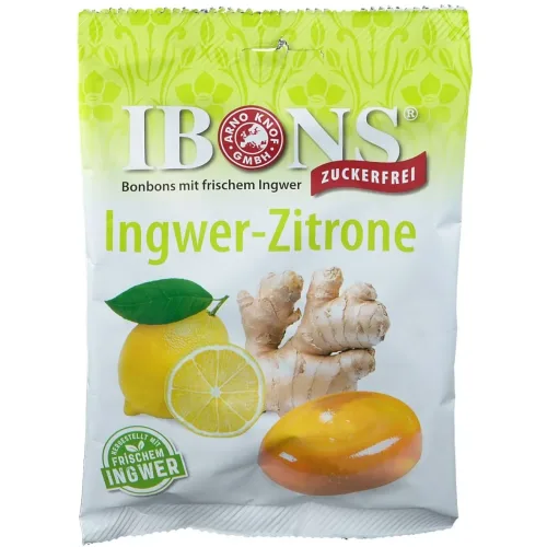 IBONS, Ingwer-Zitrone zuckerfrei