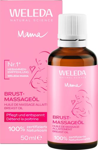 Weleda, Weleda Brust - Massageöl Körperöl 50 ml