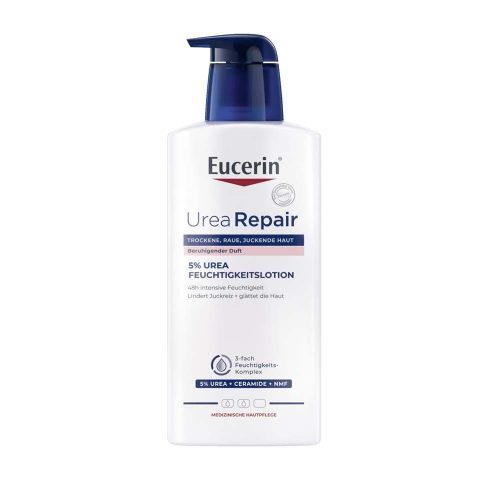 Beiersdorf AG Eucerin, Eucerin® UreaRepair PLUS Lotion 5% mit beruhigendem Duft