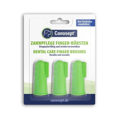 Canosept, Canosept 3x Zahnpflege Finger-Bürsten