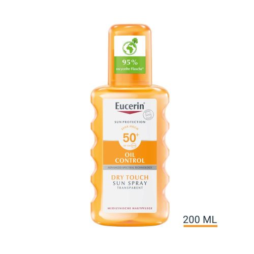 Beiersdorf AG Eucerin, Eucerin® Oil Control Sun Spray Transparent LSF 50+