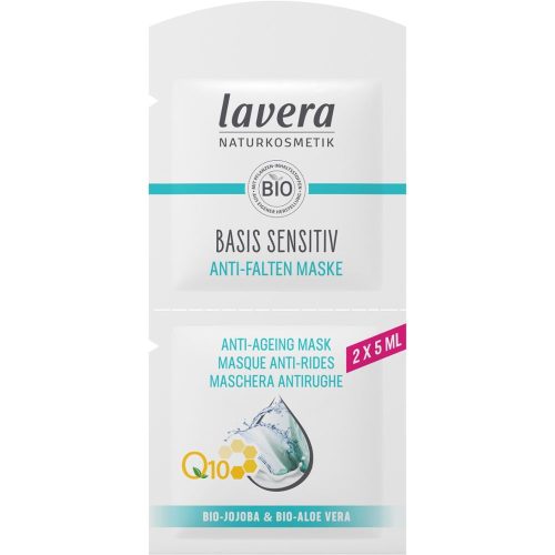 Lavera, lavera basis sensitiv Anti-Falten Maske Q10