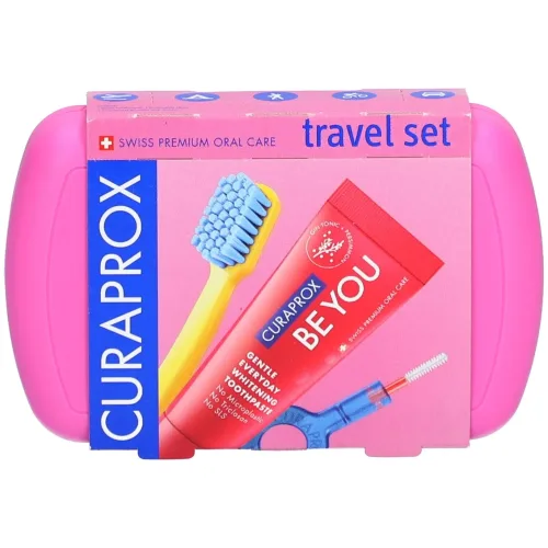 CURAPROX, CURAPROX - Travel-Set, Set, Pink