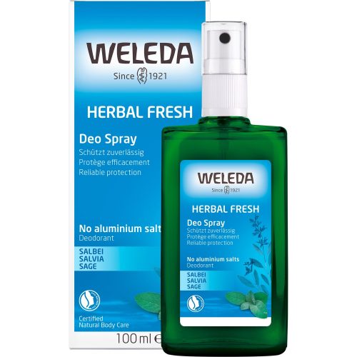 Weleda, Weleda Herbal Fresh Deo Spray Salbei Deodorants 100 ml