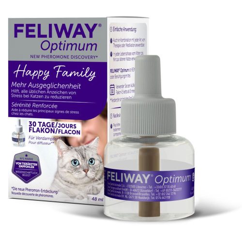 FELIWAY, Feliway Optimum Nachfüllflakon reduziert Konfliktverhalten 48ml