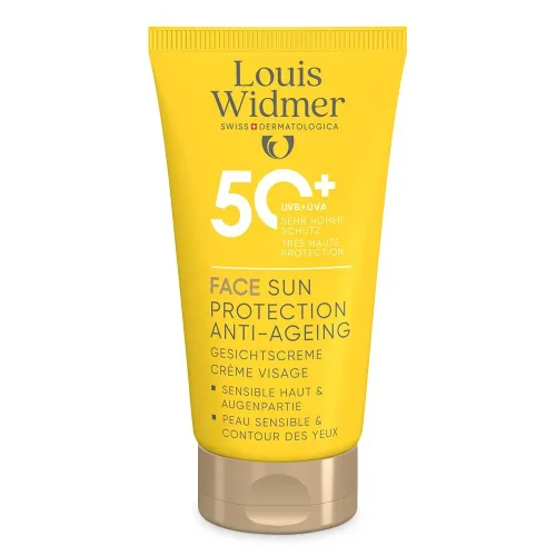 Louis Widmer - Face Sun Protection Anti-Ageing 50+, 50 ml
