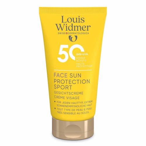 Louis Widmer - Face Sun Protection Sport 50 ohne Parfum, 50 ml