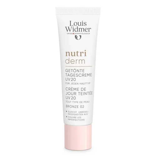 Louis Widmer nutriderm Getönte Tagescreme UV 20 - Bronze 02