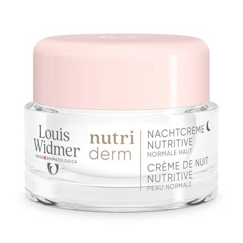 Louis Widmer, Louis Widmer nutriderm Nachtcreme Nutritive, parfümiert (50ml)