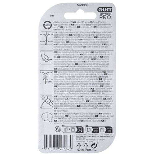 Sunstar Deutschland GmbH, Gum® Soft-Picks® Pro Large Interdentalbürsten
