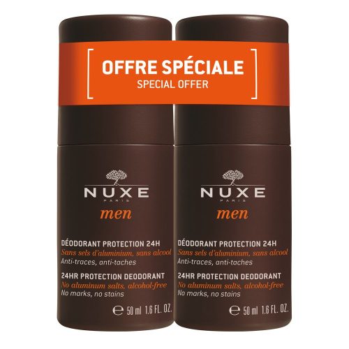 Nuxe, NUXE men Duo Déodorant protection 24H (2x50ml)
