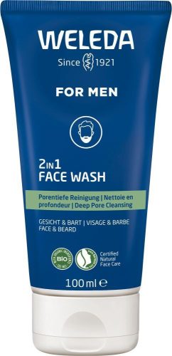 Weleda, Weleda FOR MEN Face Wash 2in1 (100ml)