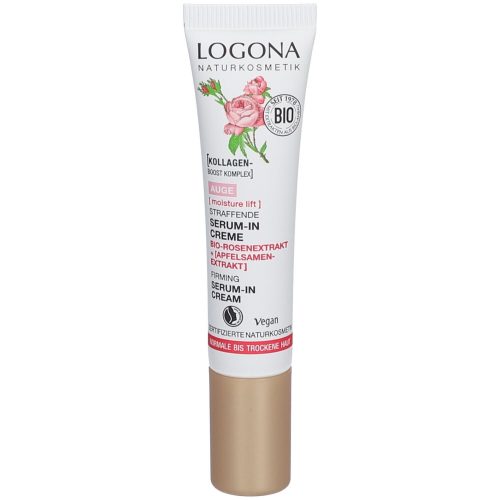 Logona, Logona Moinsture Lift Logona Moinsture Lift Straffende Serum-in-Creme augenserum 15.0 ml