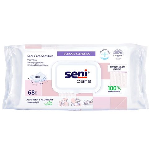 seni, Care Feuchttücher sensitiv (68 Stück)