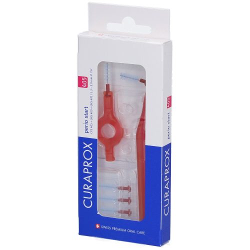 CURAPROX, CURAPROX CPS 405 Perio Starter-Set Kirschrot mit 5 Bürsten, Durchmesser 1.3-5mm (1 Stk)