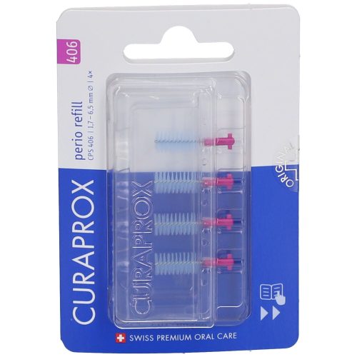 Curaprox, Curaprox CPS 406 Perio refill 4x fuchsia