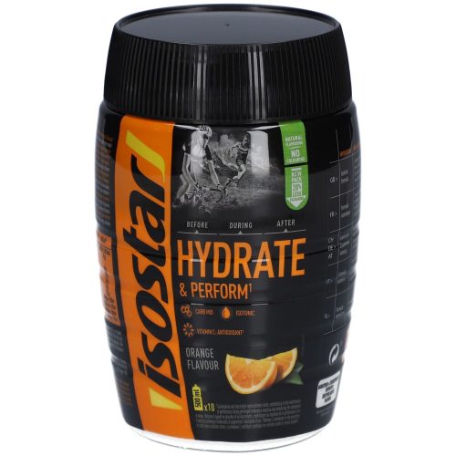 isostar, ISOSTAR HYDRATE & PERFORM Plv Orange Ds 400 g