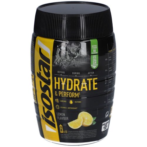 isostar, ISOSTAR HYDRATE & PERFORM Plv Lemon Ds 400 g
