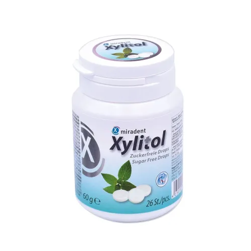 Miradent, miradent Xylitol Lutschtabletten Minze (26 Stk)