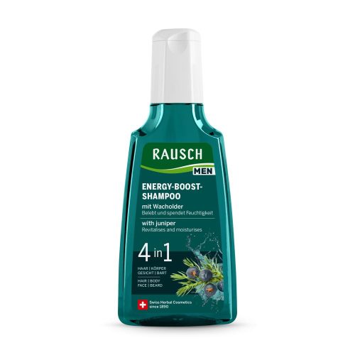 RAUSCH, Rausch - Energy-Boost-Shampoo mit Wacholder, 200 ml
