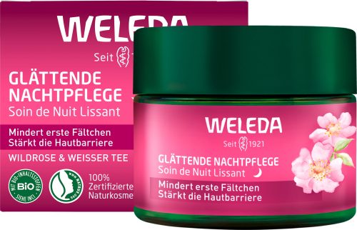 undefined, Weleda Nachtpflege glättend Wildrose & Weisser Tee 40 ml