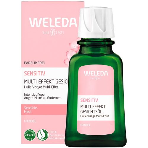 Weleda, Weleda Sensitiv Multi-Effekt Gesichtsöl Mandel 50 ml