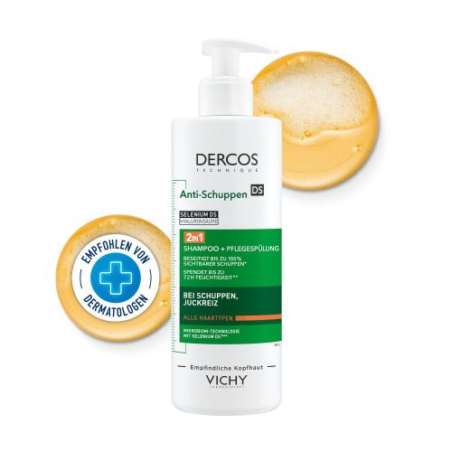 Vichy, Dercos 2in1 Anti-Schuppen Shampoo 390ml