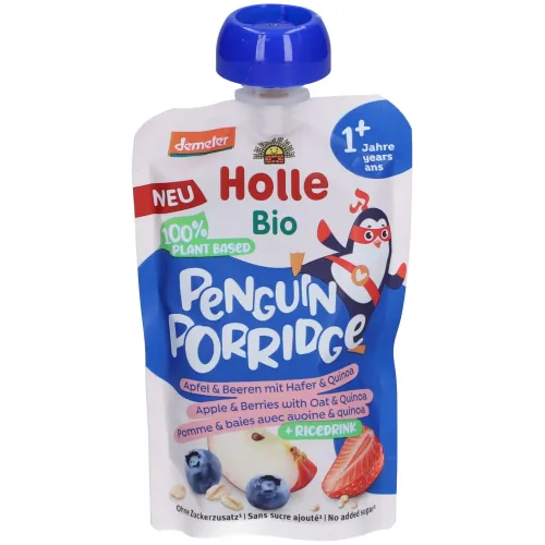 Holle, Holle Bio Penguin Porridge Quetschbeutel (110g)