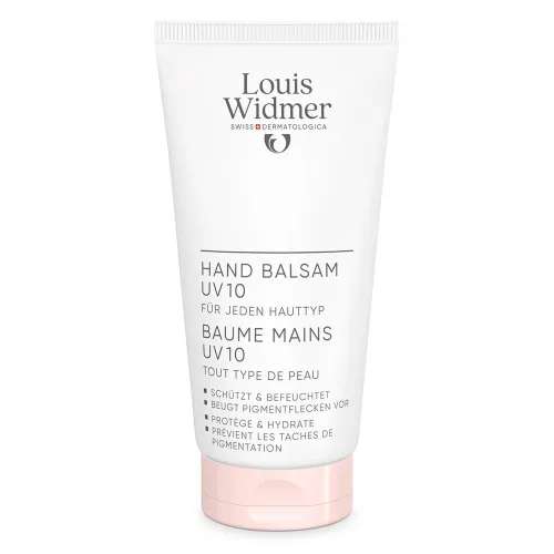 Louis Widmer, Louis Widmer Hand Balsam UV10, parfumiert (75ml)