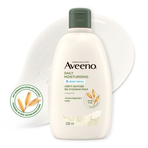 Aveeno, Aveeno Daily Moisturising Seifenfreies Duschgel (500ml)