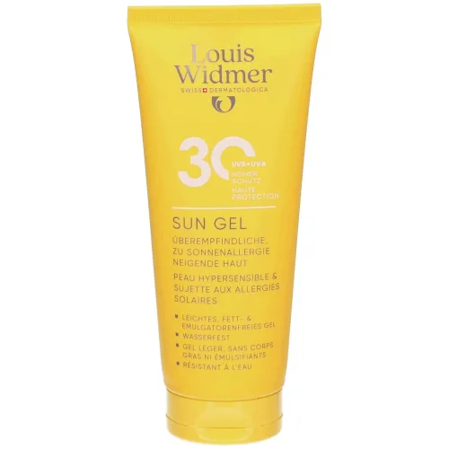 Louis Widmer Sun Gel 30 unparfümiert