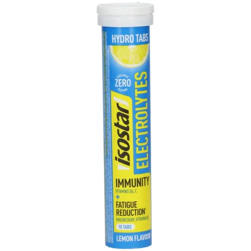 isostar, Isostar Electrolytes Tabs Lemon 18 x 5 g