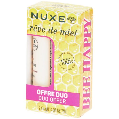 Nuxe, Nuxe - Rêve de Miel Duo Feuchtigkeitsspendende Lippenpflege, OS RDM Sticks Lèvres Duo, Set